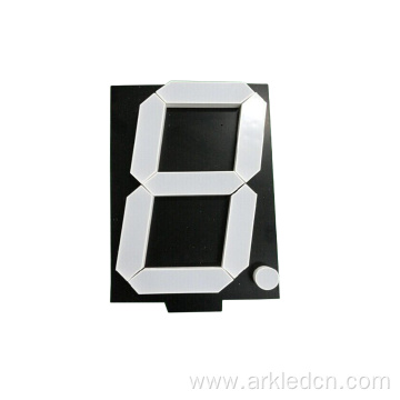 High bright large size outdoor 8 inch led segments module one digit module